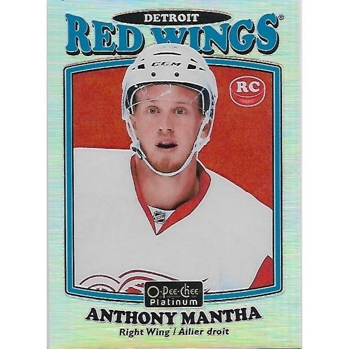 2016-17 OPC O-Pee-Chee Platinum Anthony Mantha Retro Rainbow Rookie #R-83 DET