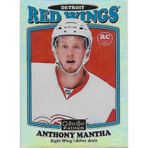 2016-17 OPC O-Pee-Chee Platinum Anthony Mantha Retro Rainbow Rookie #R-83 DET