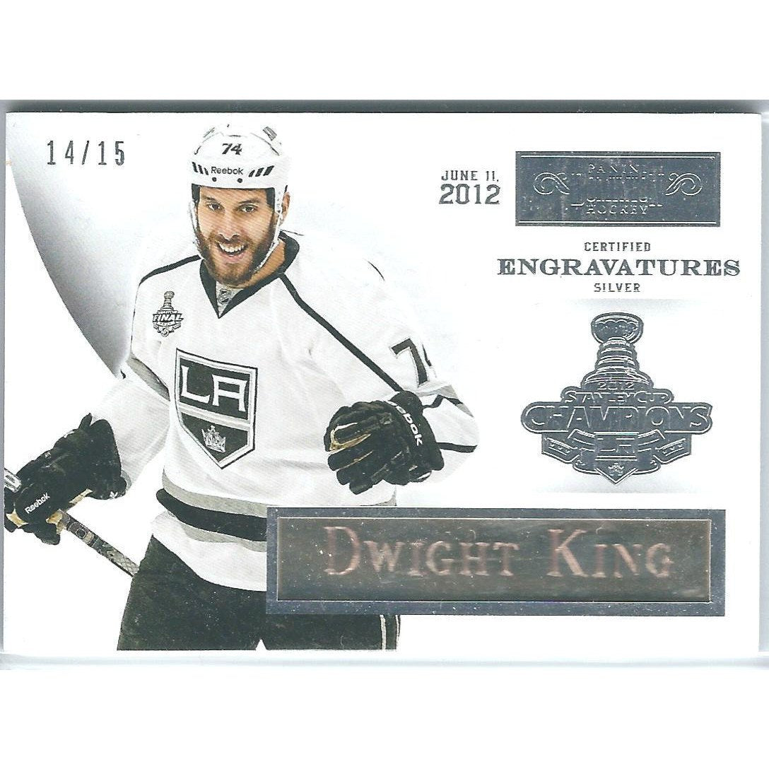 2012-13 Panini Dominion Engravatures Dwight King /15 LAK