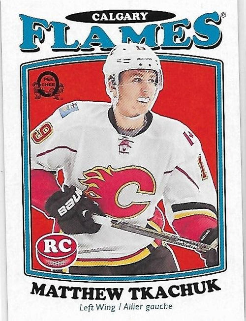 2016-17 OPC O-Pee-Chee Matthew Tkachuk Retro Rookie #681 CGY