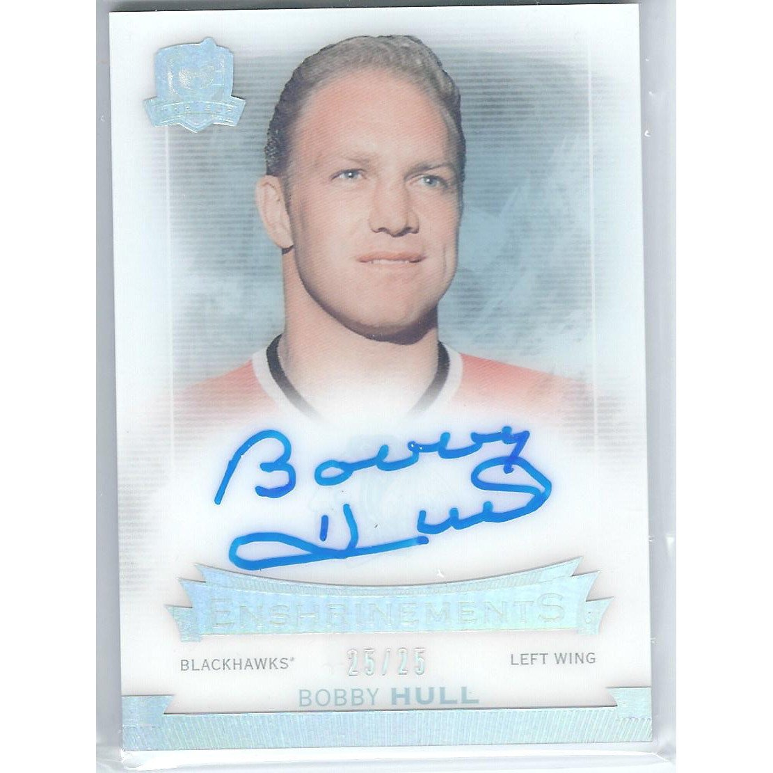 2015-16 The Cup Enshrinements Bob by Hull Autograph /25 CHI