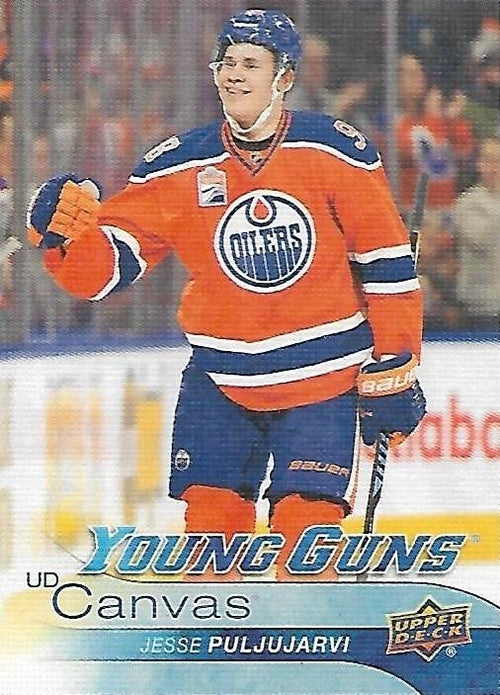 2016-17 Upper Deck Jesse Puljujarvi Young Guns Canvas Rookie #C212 EDM