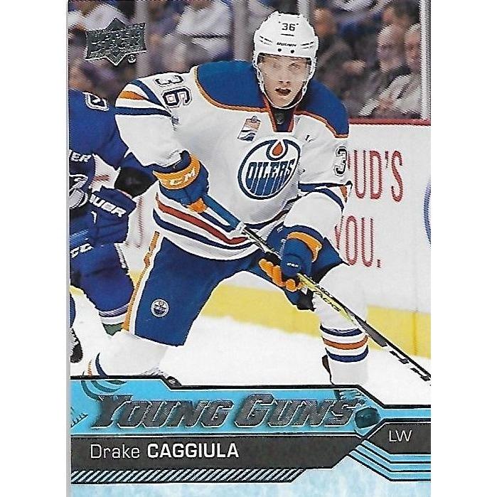 2016-17 Upper Deck Drake Caggiula Young Guns Rookie #455 EDM
