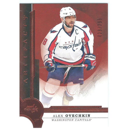 2016-17 Artifacts Alexander Ovechkin Ruby Base Parallel /299 WSH