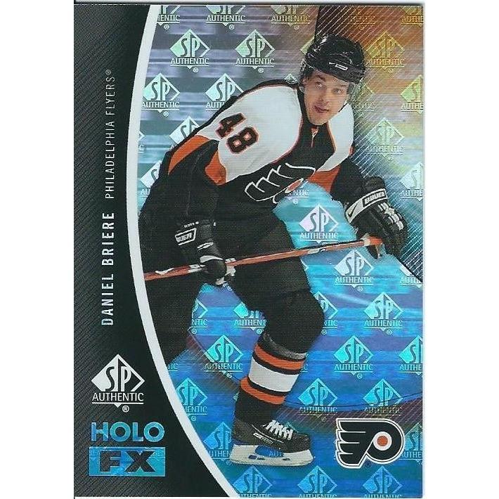 2010-11 SP Authentic Daniel Briere Holo FX Parallel #FX10 PHI