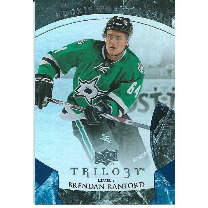 2015-16 Upper Deck Trilogy Brendan Ranford Rookie Premieres /399 DAL