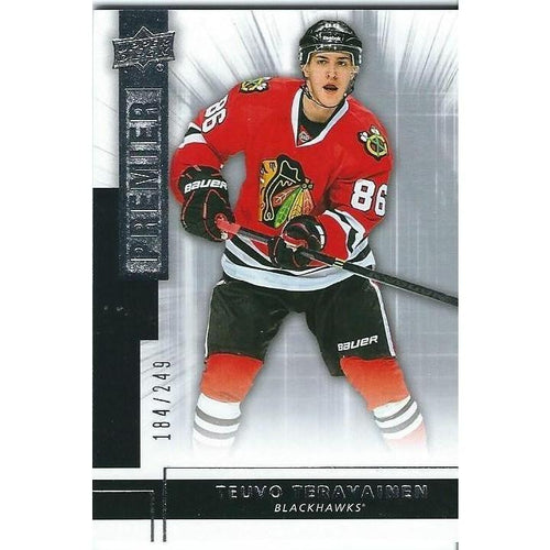 2014-15 Upper Deck Premier Teuvo Teravainen Rookie /249 #R10 CHI