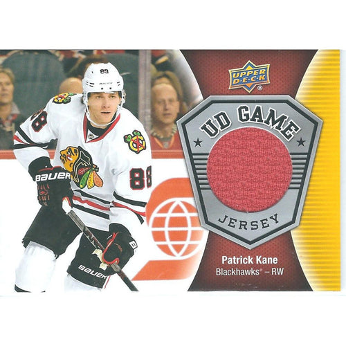 2016-17 Upper Deck Patrick Kane Game Jersey BB CHI