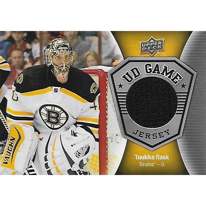 2016-17 Upper Deck Tuukka Rask Game Jersey BB BOS