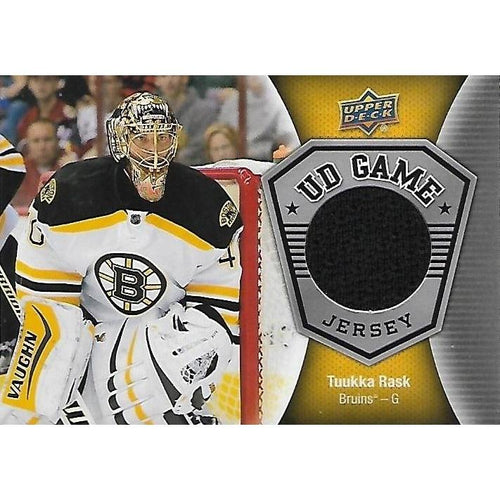 2016-17 Upper Deck Tuukka Rask Game Jersey BB BOS