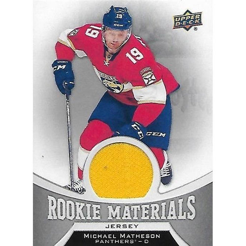 2016-17 Upper Deck Michael Matheson Rookie Materials Jersey BB FLA