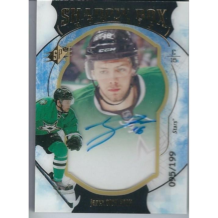 2016-17 Upper Deck SPx Jason Dickinson Shadow Box Rookie Autograph /199 DAL