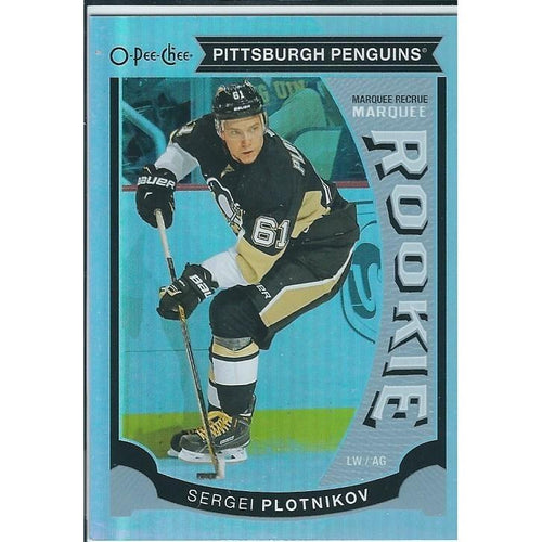 2015-16 OPC O-Pee-Chee Platinum Sergei Plotnikov Rainbow #U23 PIT