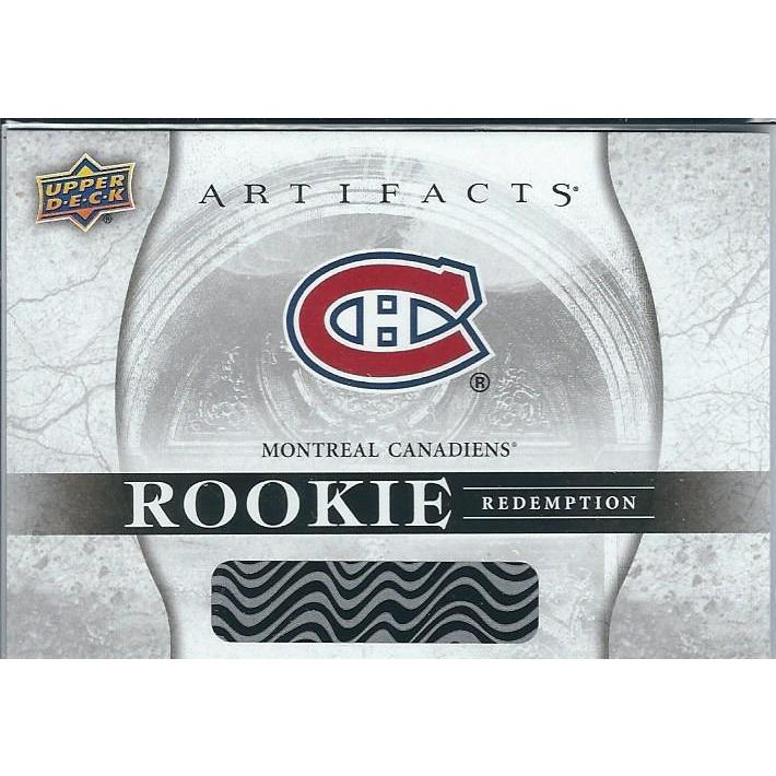 2017-18 Upper Deck Artifacts Montreal Canadiens Rookie Redemption #RED-196 MTL