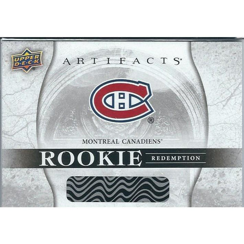 2017-18 Upper Deck Artifacts Montreal Canadiens Rookie Redemption #RED-196 MTL