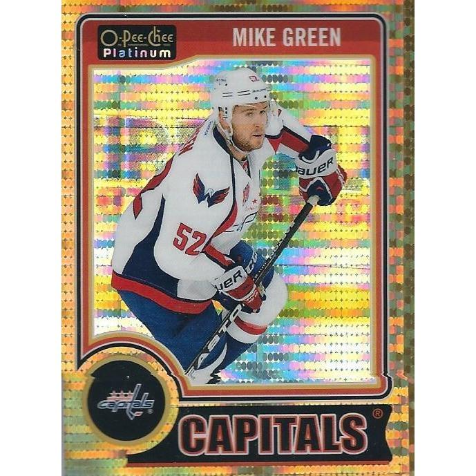 2014-15 OPC O-Pee-Chee Platinum Mike Green Seismic Gold /50 #143 WSH