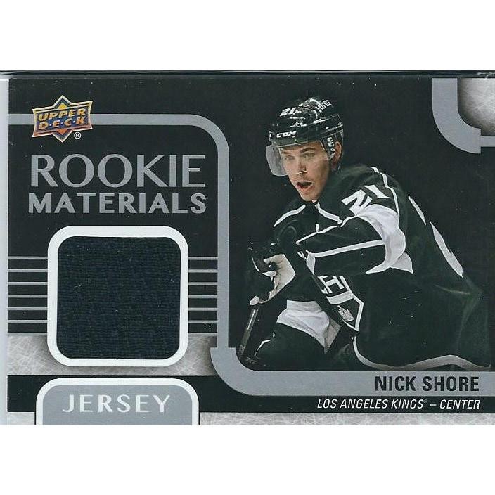 2015-16 Upper Deck Nick Shore Rookie Materials Jersey BB LAK