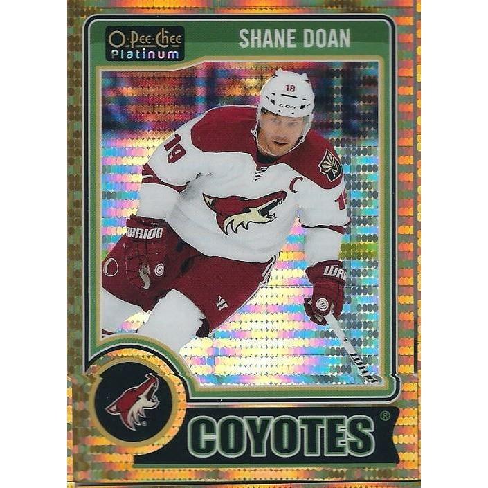 2014-15 OPC O-Pee-Chee Platinum Shane Doan Seismic Gold /50 #5 ARI