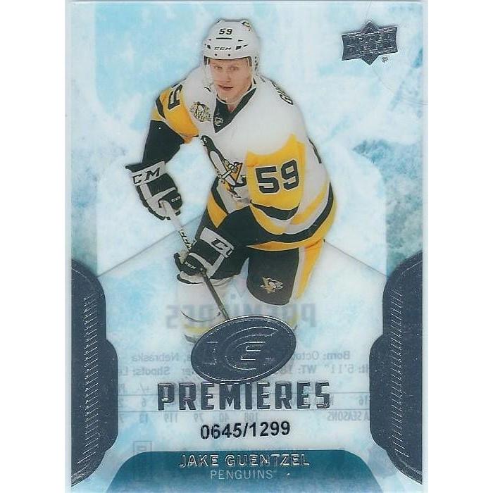 2016-17 Upper Deck Ice Jake Guentzel Ice Premieres Rookie /1299 #117 PIT