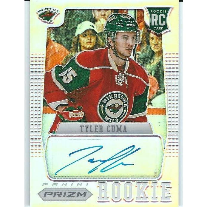 2012-13 Panini Prizm Tyler Cuma Rookie Autograph BB MIN