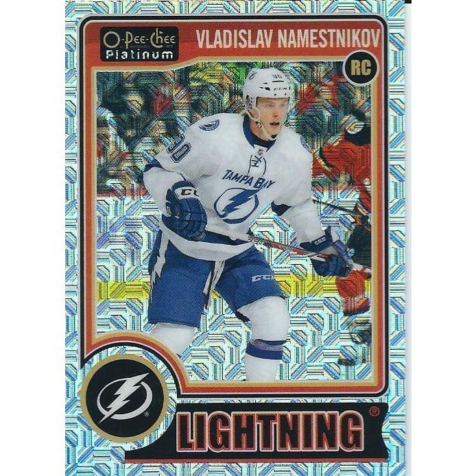 2014-15 OPC O-Pee-Chee Platinum Vladislav Namestnikov Traxx Rookie #196 TBL