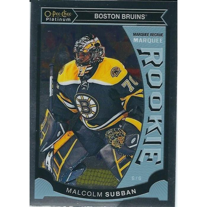 2015-16 OPC O-Pee-Chee Platinum Malcolm Subban Marquee Rookie #M5 BOS