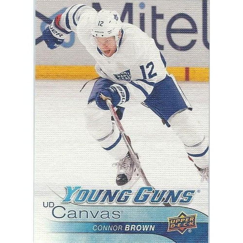 2016-17 Upper Deck Connor Brown Canvas Young Guns Rookie #C95 TOR