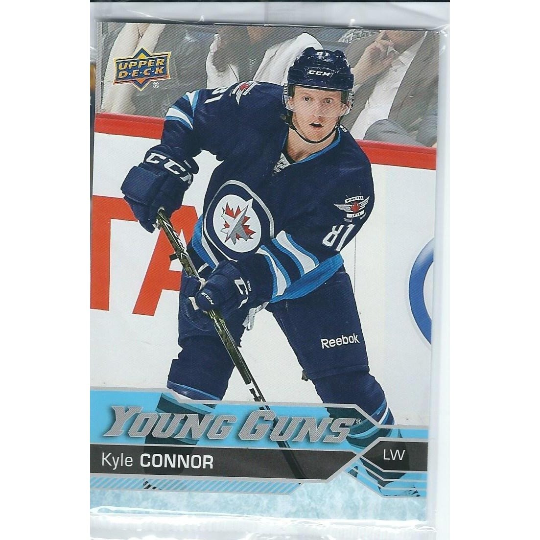 2016-17 Upper Deck Kyle Connor Jumbo OVERSIZED Young Guns Rookie WPG