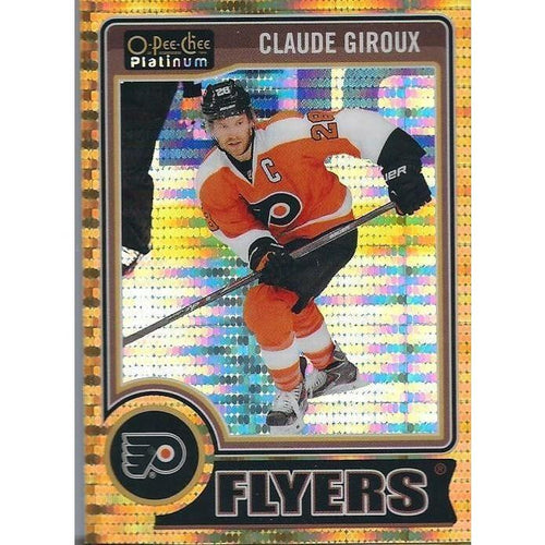 2014-15 OPC O-Pee-Chee Platinum Claude Giroux Seismic Gold /50 #94 PHI