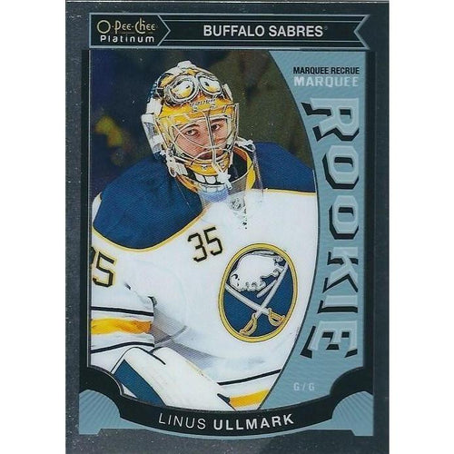2015-16 OPC O-Pee-Chee Platinum Linus Ullmark Marquee Rookie #M13 BUF