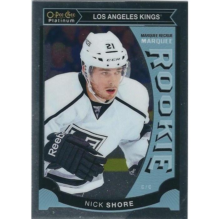 2015-16 OPC O-Pee-Chee Platinum Nick Shore Marquee Rookie #M18 LAK
