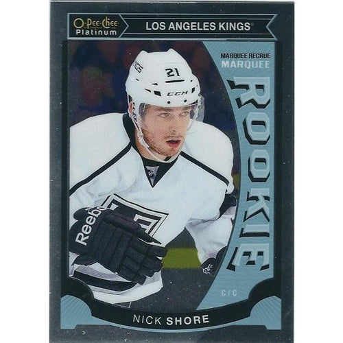 2015-16 OPC O-Pee-Chee Platinum Nick Shore Marquee Rookie #M18 LAK