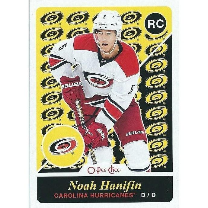 2015-16 OPC O-Pee-Chee Noah Hanifin Update Retro Rookie #U46 CAR