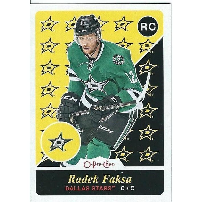 2015-16 OPC O-Pee-Chee Radek Faksa Update Retro Rookie #U44 DAL