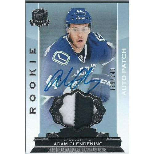 2014-15 The Cup Adam Clendening RPA Rookie Patch Autograph /249 VAN