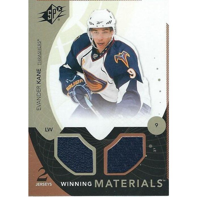 2010-11 Upper Deck SPx Evander Kane Winning Materials Jersey BB BUF