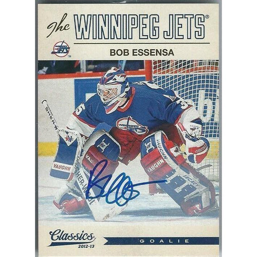 2012-13 Panini Classics Signatures Bob Essensa Autograph #191 WPG