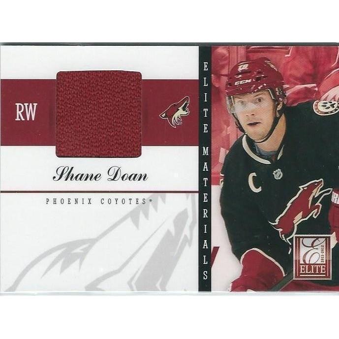 2011-12 Panini Donruss Elite Shane Doan Elite Materials Jersey BB ARI