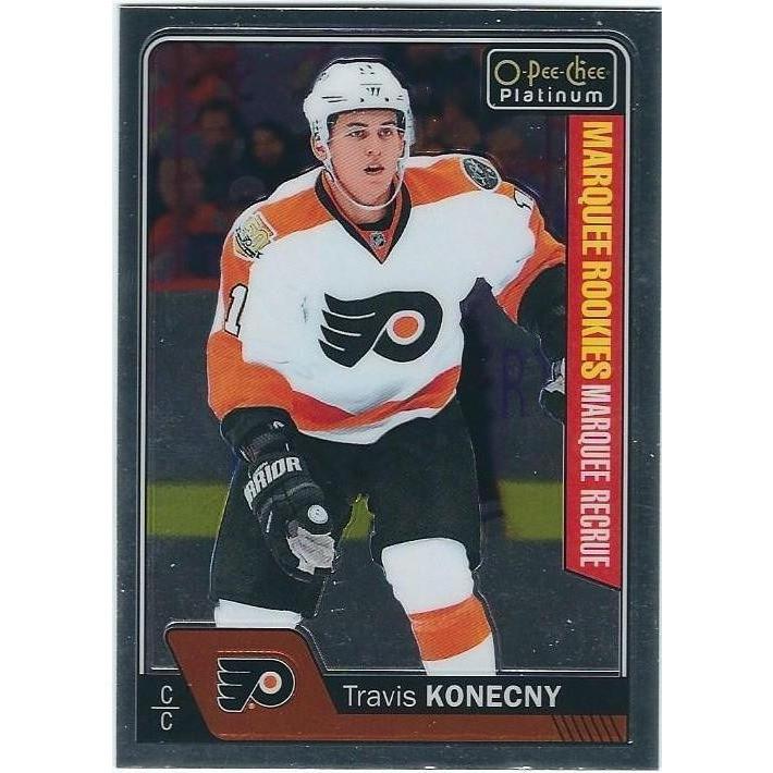 2016-17 OPC O-Pee-Chee Platinum Travis Konecny Marquee Rookie #199 PHI