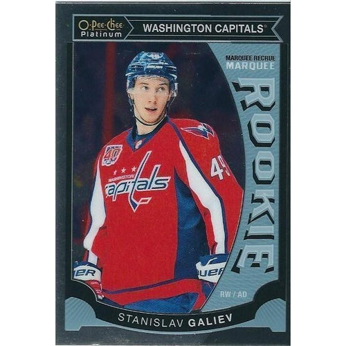 2015-16 OPC O-Pee-Chee Platinum Stanislav Galiev Marquee Rookie #M28 WSH