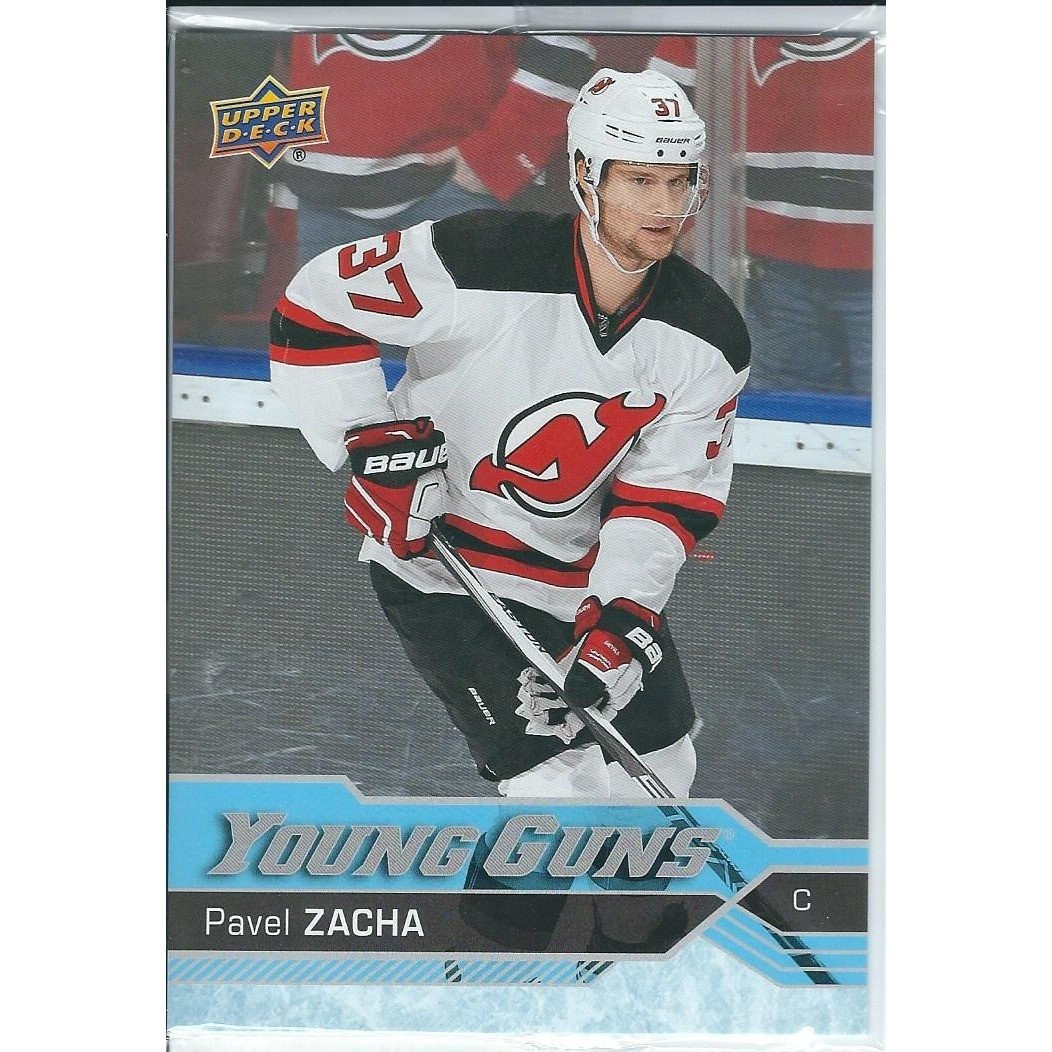 2016-17 Upper Deck Pavel Zacha Jumbo OVERSIZED Young Guns Rookie NJD