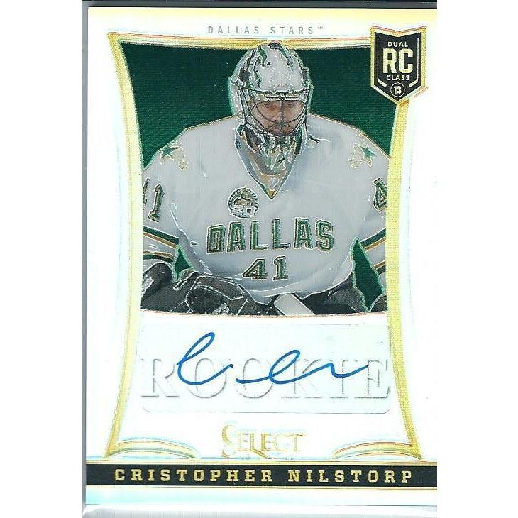 2013-14 Panini Select Christopher Nilstorp Rookie Prizm Autograph /99 BB DAL