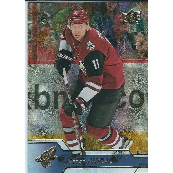 2016-17 Upper Deck Martin Hanzal Gold Rainbow Foil ePack Exclusive #11 ARI