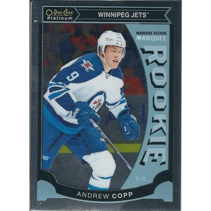 2015-16 OPC O-Pee-Chee Platinum Andrew Copp Marquee Rookie #M48 WPG