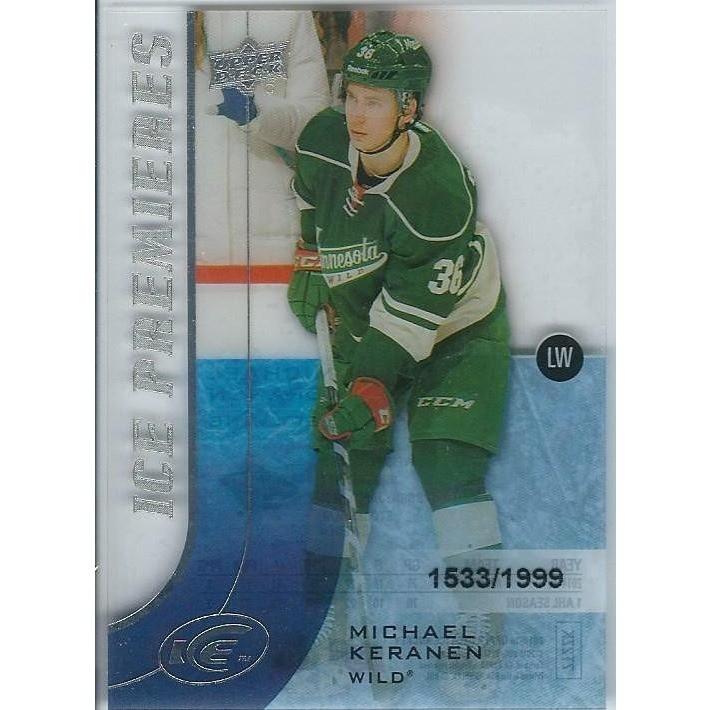 2015-16 Upper Deck Ice Michael Keranen Ice Premieres Rookie /1999 #111 MIN