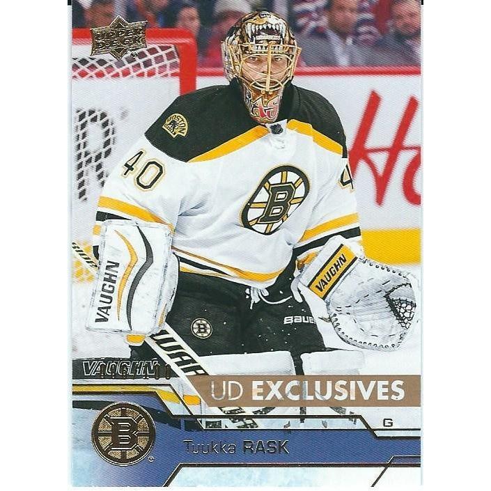 2016-17 Upper Deck Tuukka Rask Exclusives /100 #265 BOS
