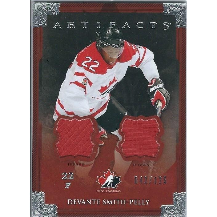 2013-14 Artifacts Devante Smith-Pelley Team Canada Jerseys /125 BB ANA