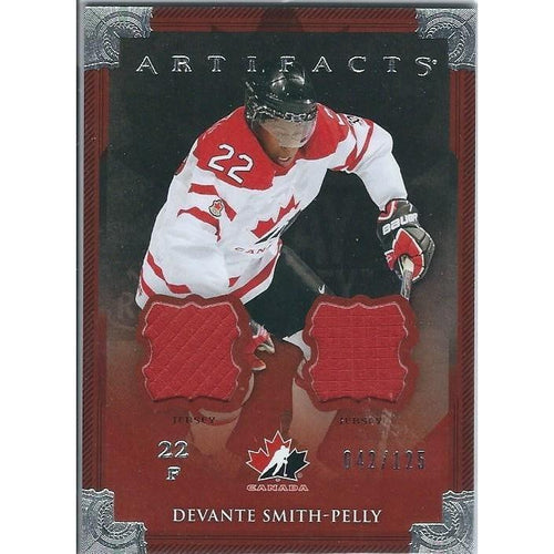 2013-14 Artifacts Devante Smith-Pelley Team Canada Jerseys /125 BB ANA