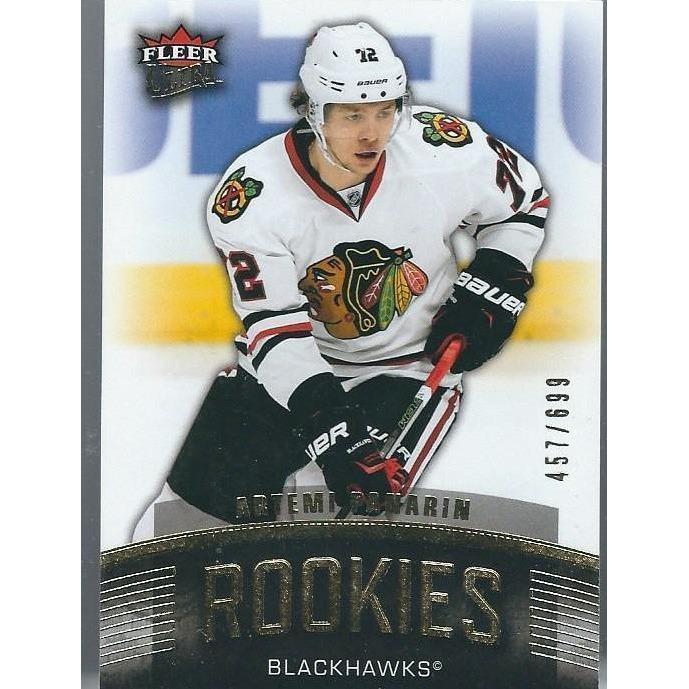 2015-16 Fleer Showcase Fleer Ultra Artemi Panarin Rookie /699 CHI