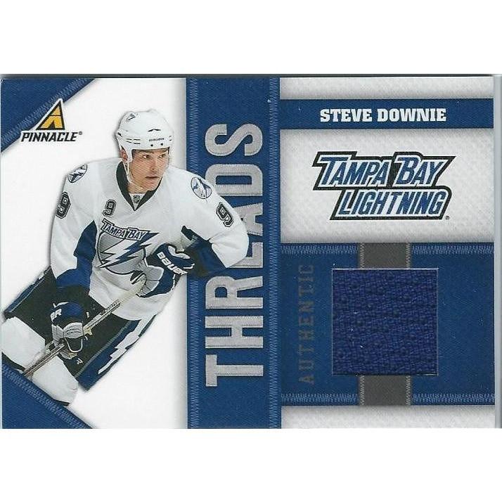 2010-11 Panini Pinnacle Steve Downie Threads Jersey /499 BB TBL